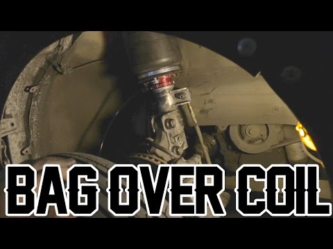 How to Airbag your car: Pt.3 Aerosport front air bag install (bag over coil)