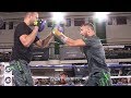 VASYL LOMACHENKO WORKS OUT IN LONDON AMID CHEERS FROM FANS FOR LUKE CAMPBELL FIGHT