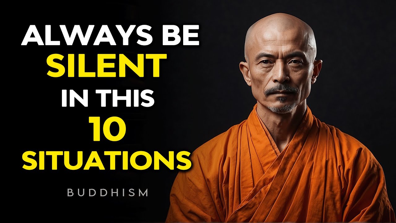 Always Be Silent in This 10 Situations ✨🤫 | Buddhism | Buddhist Teachings