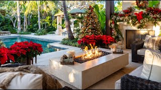 Dreaming of a Tropical Christmas? Get Inspired with These Luxury Outdoor Holiday Designs!
