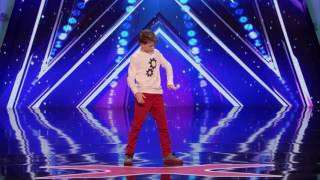 America&#39;s Got Talent 2017 Audition - Merrick Hanna 12 Year Old Tells Emotional Story Through Dance