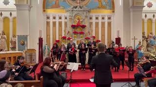 Hallelujah performed by St. Leonard Choral Society & Orchestra (key of A-flat)
