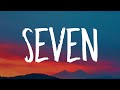 Natalie Jane - Seven (Lyrics) "was it ever really love if the night that we broke up"