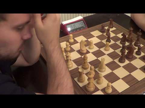 Chigaev Maksim - Laimins Lauris, Alekhine defence, Rapid chess
