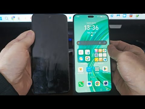 How to open huawei phone without power button