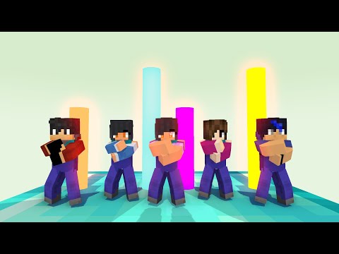 MONSTER SCHOOL:GANGNAM STYLE NOOB APHMAU AND FRIENDS WITH FOUNTAIN - MINECRAFT ANIMATION