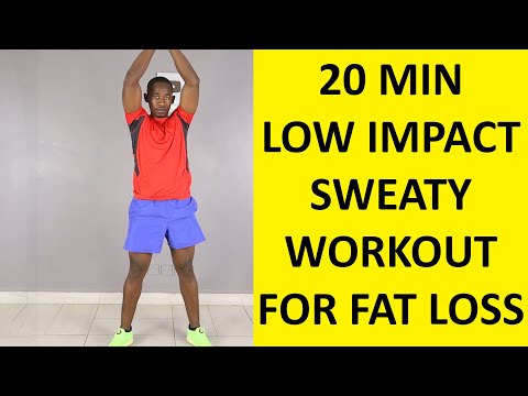 20 Minute Easy Walk at Home Exercise for Weight Loss 200 Calories