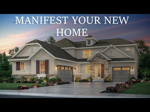 NEW HOUSE AFFIRMATIONS - With Subliminal messages - (Start Manifesting your new home today!)