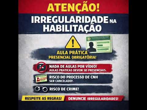 🚨 ALERTA IMPORTANTE SOBRE PROCESSO DE CNH EM ARARANGUÁ 🚨
