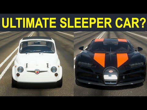 Challenging Of Car: Forza Horizon 4 Bugatti Chiron Tune