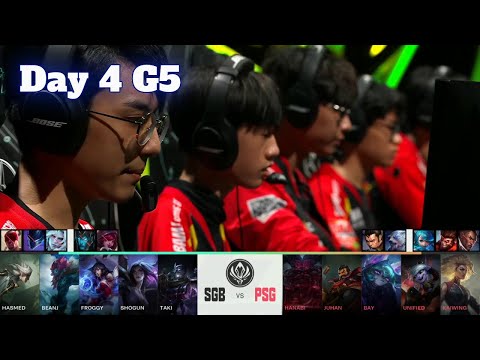 SGB vs PSG - Day 4 LoL MSI 2022 Rumble Stage | Saigon Buffalo vs PSG Talon full game