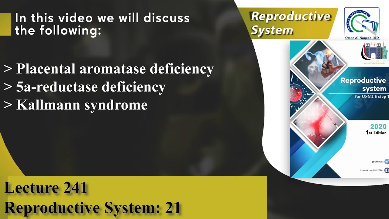Placental aromatase deficiency | 5a-reductase deficiency | Kallmann syndrome