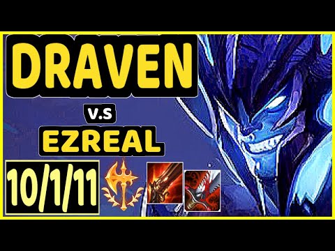 THEUSMA (DRAVEN) vs EZREAL - 10/1/11 KDA BOTTOM ADC GAMEPLAY - BR Ranked MASTER