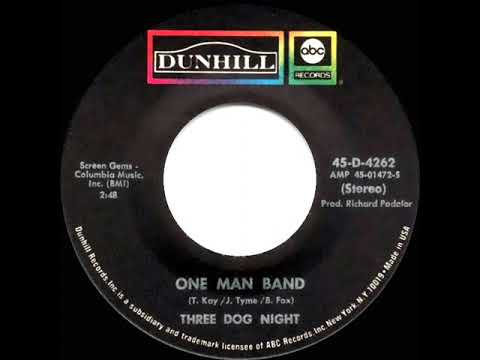 1971 HITS ARCHIVE: One Man Band - Three Dog Night (stereo 45)