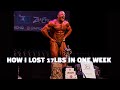 How I Lost 17 Pounds in One Week and WON My Show! - Peak Week Secrets REVEALED