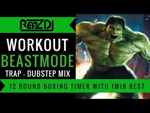 🔥 REPZ DJ - Beast-Mode Workout Mix / Motivation Mix / With Countdown Timer - Trap Dubstep Mix 🔥