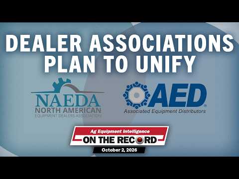 Dealer Associations Plan to Unify