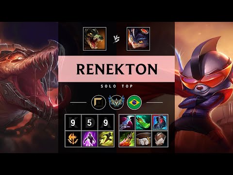 Renekton Top vs Rumble - BR Challenger Patch 25.15