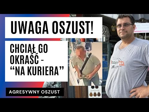 "Chciał mnie OKRAŚĆ FAŁSZYWY KURIER!" Pan Sylwester omal nie został PRZEJECHANY autem | FAKT.PL