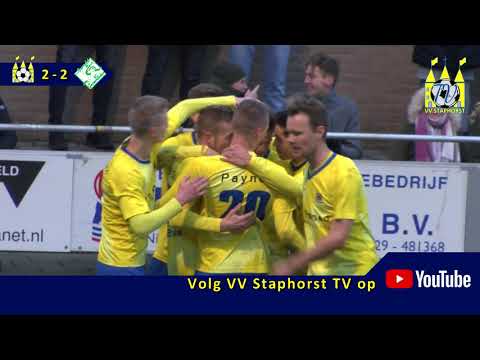 VV Staphorst - SC Genemuiden - 8-12-2018 - Goals