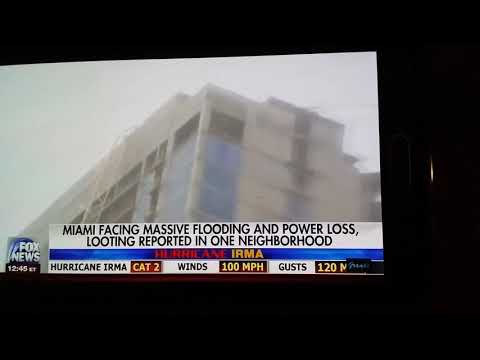 Irma aftermath fake news reporter gets played