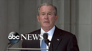 George W. Bush tribute to John McCain