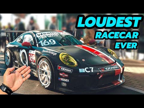 The Loudest Porsche Racecar Ever! 😳