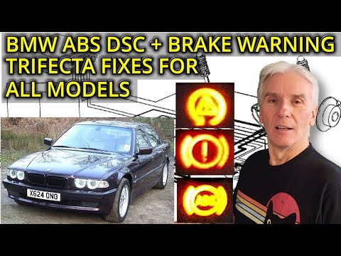 BMW HOW-TO FIX ABS DSC and BRAKE WARNING PROBLEMS