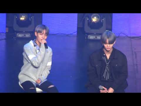 171207 wannaone 워너원 Samsung Music 삼성뮤직 TALK5