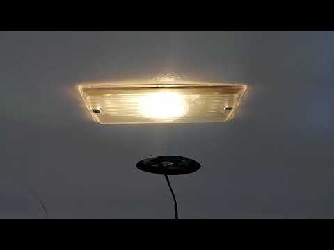 Reusing Original School Bus Light Fixtures!
