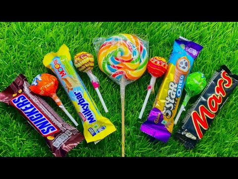 Candy Lollipops and Sweets 🍫🍭| Yummy Rainbow Lollipops Unpacking | ASMR | Satisfying Twix Video 🍬🍡