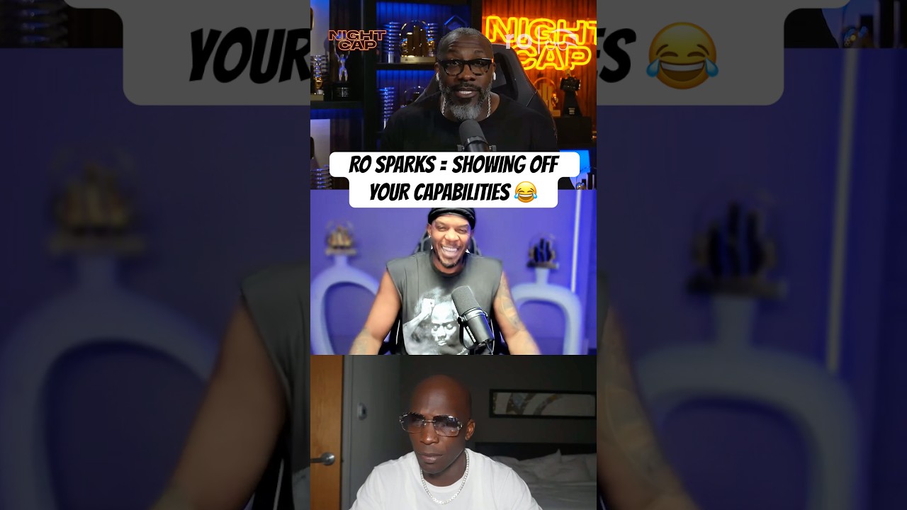 Ocho knows how Ro Sparks will have you show off your best capabilities at it’s peak 😅😂 #Nightcap
