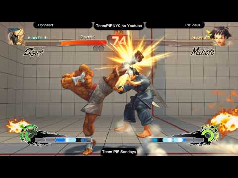 SSF4AE @ Team PIE Sundays - Part 4 (PIE Zeus playing Bison?!?!)