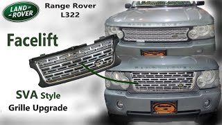 Range Rover L322 Front Grille Upgrade To SVA Style