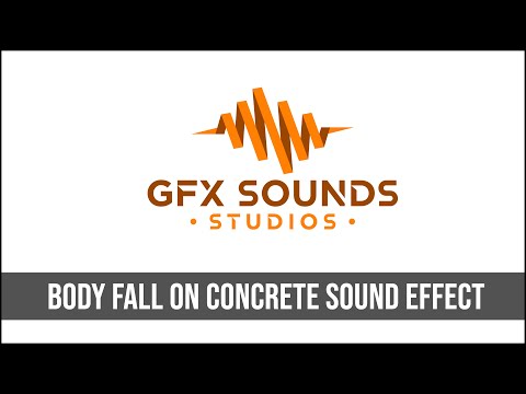 Body Fall on Concrete Sound Effect
