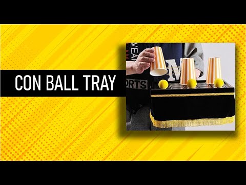 Con Ball Tray Magic Trick