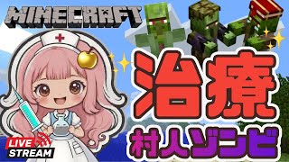 【マインクラフト】村人ゾンビを治療してお得なセールをゲットしたい！