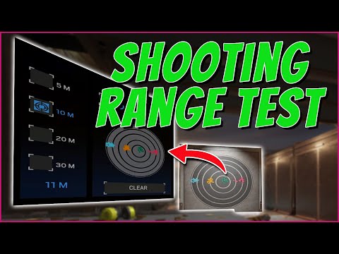 First Look at the SHOOTING RANGE - Rainbow Six Siege Y7S2 Vector Glare