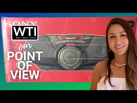 Sony Cassette Player Boombox - WTI product video review