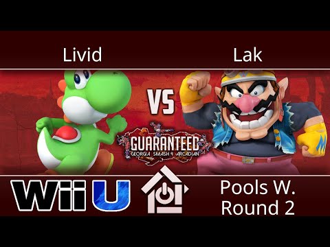 Guaranteed: GA Arcadian - Livid (Yoshi) vs Lak (Wario) - Smash 4 Pools W. Round 2