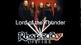 RHAPSODY Of Fire - Lord of the Thunder (Better Version)