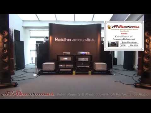 Raidho loudspeakers, D5, Michael Borresen, Show winner High End Munich