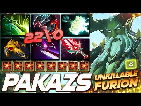 Pakazs Nature's Prophet Unkillable Furion 22/0 - Dota 2 Pro Gameplay [Watch & Learn]