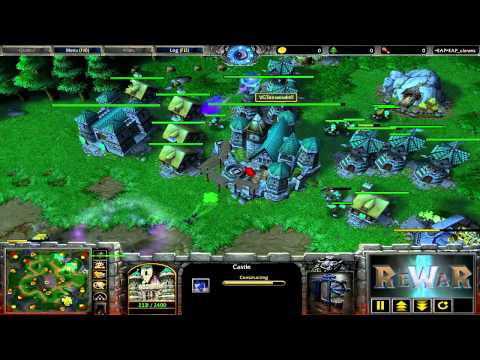 TeD(UD) vs Infi(HU) - WarCraft 3 gameplay - RN670