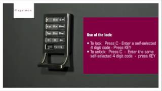 How to operate a Digilock 4G Keypad lock