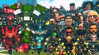 SKIBIDI TOILET vs TITAN CAMERAMAN, SPEAKERMAN & TV MAN – EPIC FINAL SHOWDOWN in GARRY’S MOD!