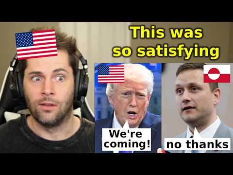 American Reacts to Prime Minister of Greenland Putting Trump in His Place