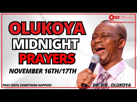 16TH NOVEMBER - FREEDOM FROM THE CURSES OF LIMITATION - OLUKOYA MIDNIGHT PRAYERS #olukoya #mfm