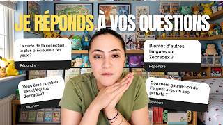JE REPONDS À TOUTES VOS QUESTIONS (en ouvrant des boosters POKÉMON et ça hit!)