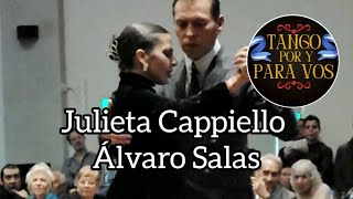 Video thumbnail for Tres esquinas (D Agostino) Julieta Cappiello y Alvaro Salas. Milonga Gente Amiga 20jul25